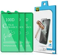 گلس سرامیکی شفاف 100D ایفون 11پرو