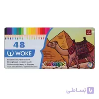 مداد رنگی 48 رنگ ووک طرح شتر