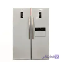 یخچال فریزر دوقلو هیمالیا هوم بار مدل رومانو سیلور ا Himalayan Home Bar Twin Freezer Refrigerator Model Romano Silver