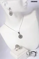 نیم ست نقره زنانه کد:۱۵۲۲