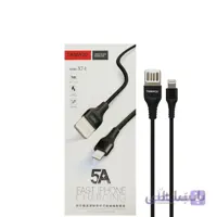 کابل آیفونی فست شارژ Tranyoo X7-I 5A 1m