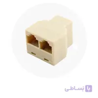 تبدیل 1 به 2 شبکه (برل دو پورت RJ45)