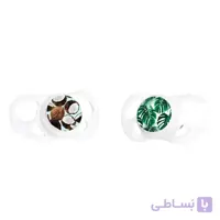 پستانک +6ماه نارگیل تروپیکال بسته ۲ عددی تویست شیک