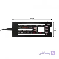 صفحه نئون دار پنل بخاری پراید سفری