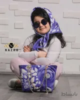 ست کیف و روسری دخترانه رنگ سال