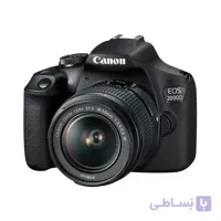 Digital Camera Canon EOS 2000D 18-55mm DC III ا دوربین دیجیتال کانن EOS 2000D با لنز 18-55 میلی‌متر DC III کد 300826
