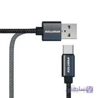 کابل شارژر و دیتا۲ متری فست کلومن مدل KD-19 MICRO USB