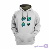 هودی سفید طرح بازی امانگ آس Among Us کد KCT10465 کد 285718
