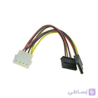 کابل تبدیل برق 4 پین به ساتا دوبل