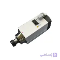 اسپیندل موتور هوا خنک 4.5 کیلووات 240۰۰ دور مدل GDF60-24Z/4.5 برند اچ کیو دی (HQD) ساخت چین ا 4.5Kw 24000RPM air cooled HQD spindle motor