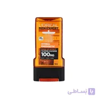 شامپو سرو بدن و صورت لورآل مدل hydra energetic با حجم 300 میلی لیتر ا L'Oreal Hydra Energetic Body Face Shampoo volume 30 ml