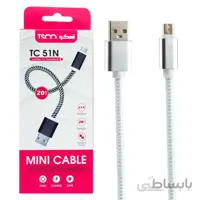 کابل MicroUSB تسکو مدل TC 51 طول 1 متر ا TSCO TC 51 MicroUSB Cable 1M
