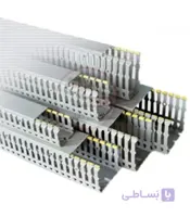 داکت شیاردار رعد 60x40 شاخه 2 متری