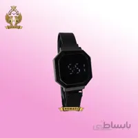 ساعت ال ای دی زنانه led302 (بند مگنتی) مشکی