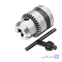 سه نظام مینیاتوری B12 به همراه تبدیل 8 و پیچ مغزی سایز ابزار 1.5 تا 10 میلیمتر ا Partineh.com