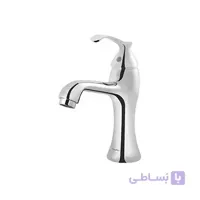 شیر روشویی ثابت شودر مدل کلاسیک کروم