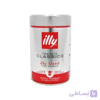 قهوه ایلی کلاسیکو قرمز مدل فنجان 250 گرمی ا Illy Classico espresso coffeeroasted 250 gr