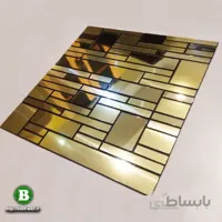 بین کابینتی طلایی آینه ای و خشدار R573