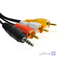 کابل تبدیل ۱ به ۳ مدل RCA طول ۱.۵ متر