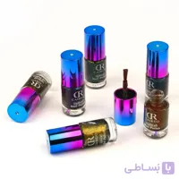 لاک هفت رنگ گلیتری CR optical