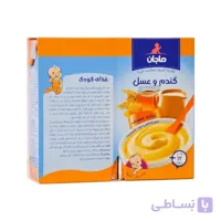 غذای کودک گندم و عسل ماجان Wheat x Honey Puree Majan