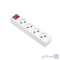 4 راهی بدون ارت نیک پارت الکتریک(با کابل 5متری) ا Part Electric Four-way Model Nik