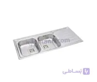 سینک ظرفشویی استیل مدل SP1024 میلان