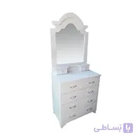 میز آرایش مدل روژان وکیوم ام دی اف حمل تهران رایگان - آنتیک طلایی