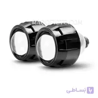 لنز اسپرت ساده چراغ دور مشکی