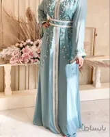 پیراهن مجلسی زنانه با کمربند cn406