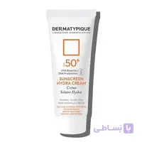 کرم ضد آفتاب بی رنگ هیدرا مناسب پوست خشک +DERMATYPIQUE SPF50 ا Dermatypique Sunscreen Hydra Cream Normal To Dry Skin SPF50+ 50ml