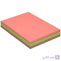 کاغذ رنگی A6 مدل رنگارنگ