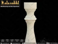نرده سنگ گرد سفید چینی 60