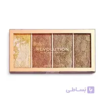 هایلایتر متالیک ۴ رنگ رولوشن / Revolution Intense Metallic Cream-Powder Highlighter