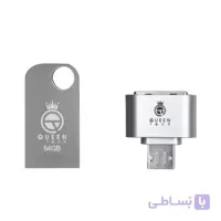 فلش مموری کوئین تک مدل CELL PLUS ظرفیت ۶۴ گیگابایت