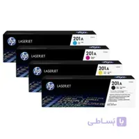 کارتریج اچ پی ست کامل چهار رنگ 201A