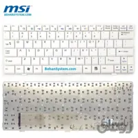 کیبورد لپ تاپ MSI مدل WIND U123