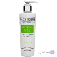 ژل شوینده غیرصابونی آکنه زوم مناسب پوست‌ چرب و آکنه‌ای Acnesome فیس دوکس 200 میلی لیتر