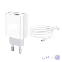 شارژر دیواری هوکو مدل C81A همراه کابل میکرو