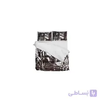 ست لحاف دو نفره ۶ تکه سه بعدی king size-طرح TERRIBLE