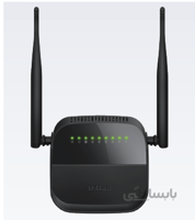 مودم روتر ADSL2 Plus بی‌ سیم N300 دی-لینک مدل DSL-124 New ا D-Link DSL-124 new ADSL2 Plus Wireless N300 Modem Router