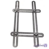 خط کش الگوبرداری استیل Otenci سایز 25 در 12 سانتی‌متر