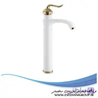 شیر روشویی پایه بلند نیلا سفید البرز روز ا Nila White