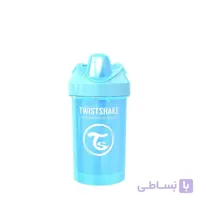 لیوان آبمیوه خوری 300 میل آبی صدفی تویست شیک Twistshake