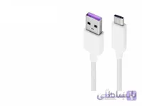 کابل اصلی کوتاه سریع تایپ سی هواوی Huawei HL1480 USB 3.1 To Type C Cable 30cm ا Huawei HL1480 USB 3.1 To Type C Cable 30cm