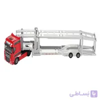 ماشین بازی تریلر فلزی حمل ماشین بوسینی مدل 625043
