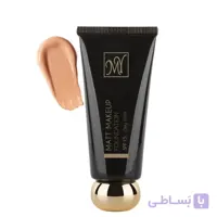 کرم پودر مای سری Black Diamond مدل Velvet Makeup شماره FS04 ا MY Black Diamond Velvet Makeup Foundation No FS04