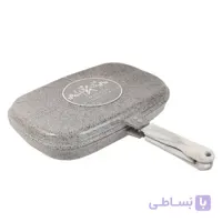 تابه رژیمی گرانیتی لایف اسمایل مدل FLCM2 36 ا LIFE SMILE FLCM2-36 Double Pan
