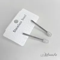 گوشواره کبریت نگینی