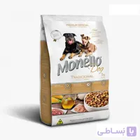 غذای خشک سگ مونلو مدل tradicional وزن 1 کیلو گرم